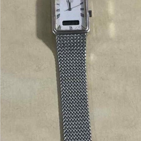 Seiko Hybrid E029-5450 Vintage Rare Date Quartz Mens Watch - Picture 3 of 7